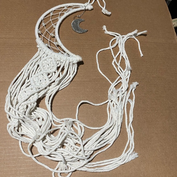 Handmade Macrame Wall Hanging - Picture 4 of 13